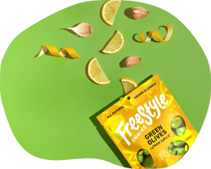 [Image][Blog]Free Style Snacking Green Olives