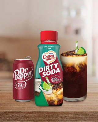Dr Pepper Coffee Mate Nestle Dirty Soda creamer