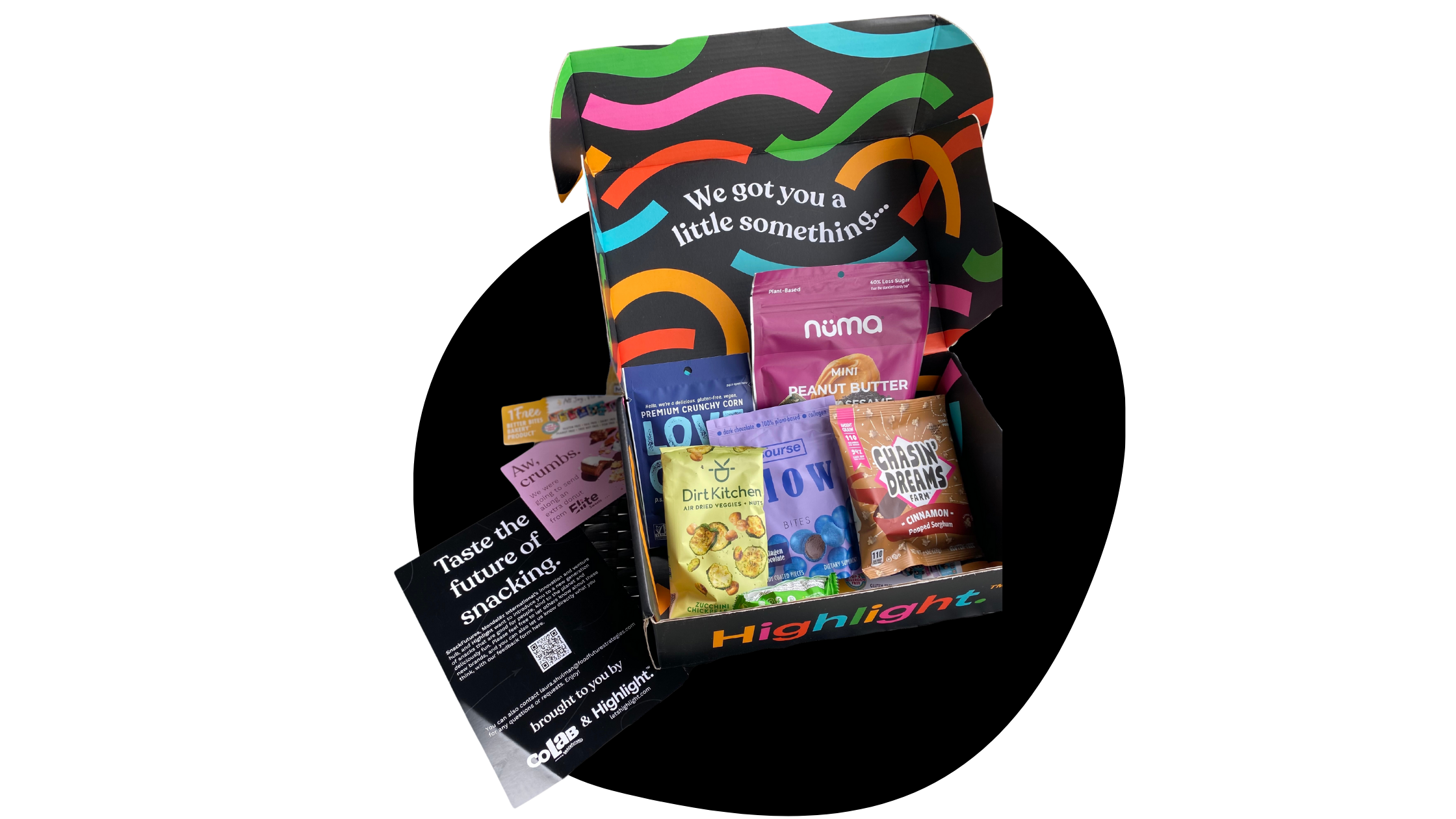 Colab box with products