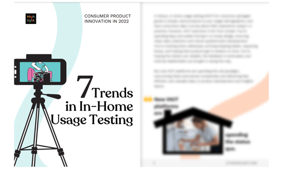 Ebook 7 Trends in In-Home Usage Testing Cover Image