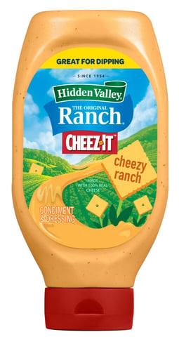 Hidden Valley Ranch and Cheez It condiment sauce