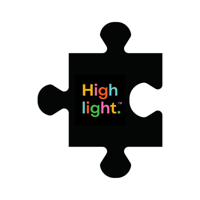 Highlight Puzzle Piece Highlight Puzzle Piece