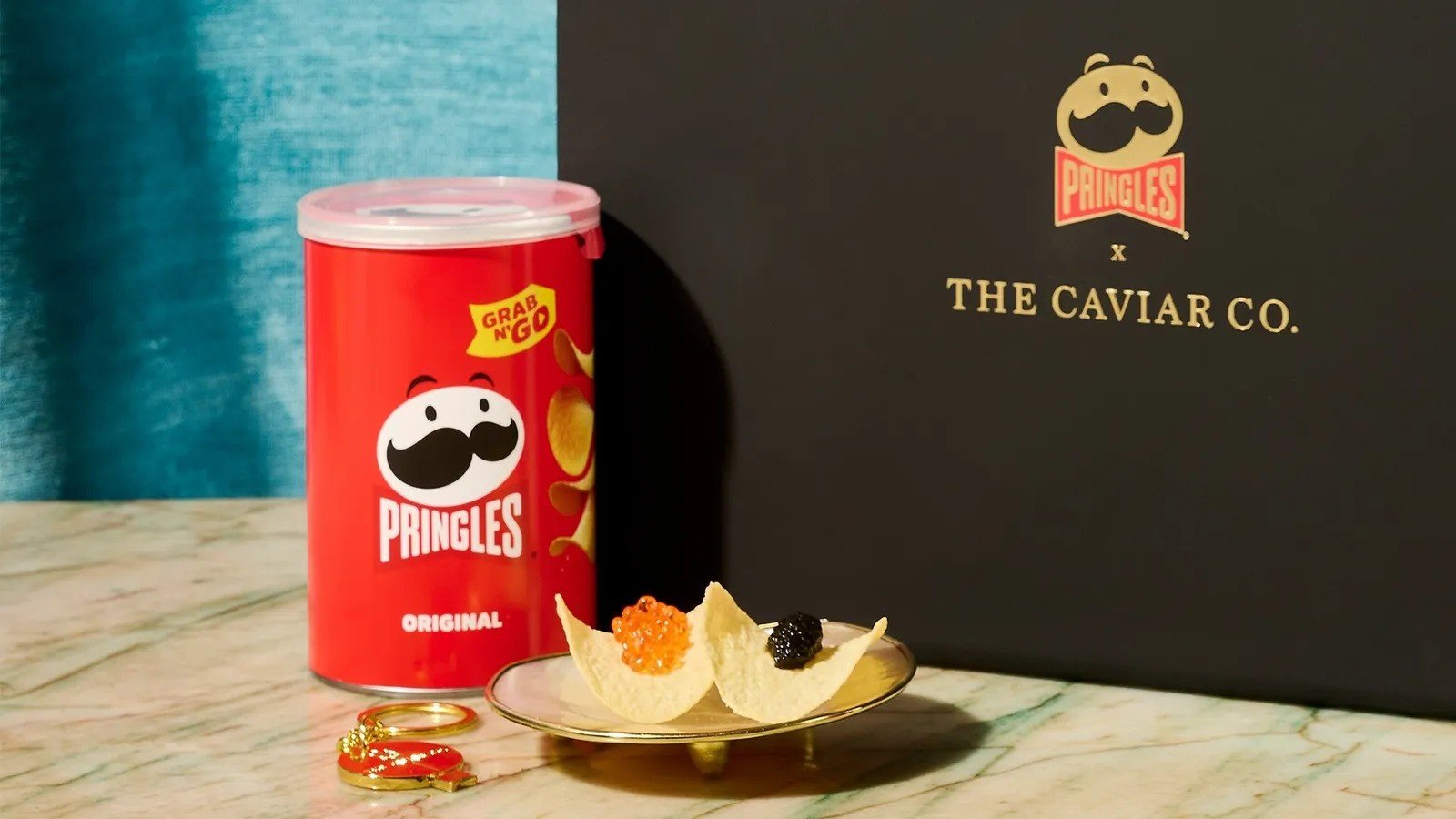 Pringles and The Caviar Co pairing collab