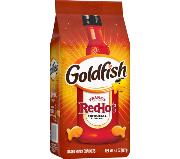 Goldfish and Franks Red Hot collab